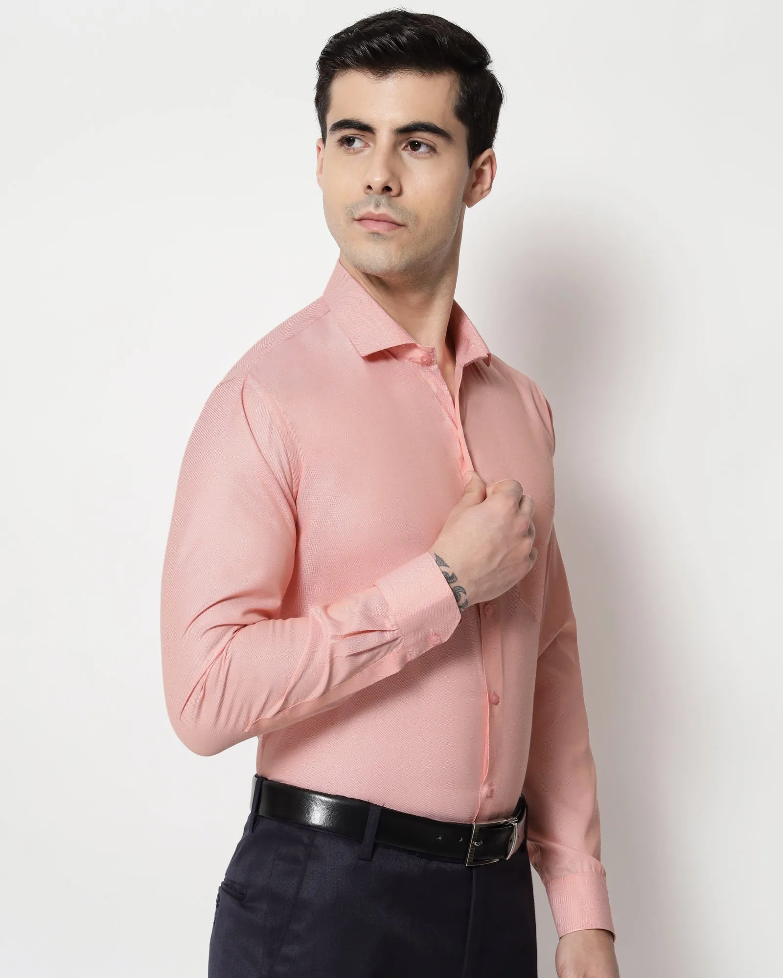 Men's Formal Dobby Shirt