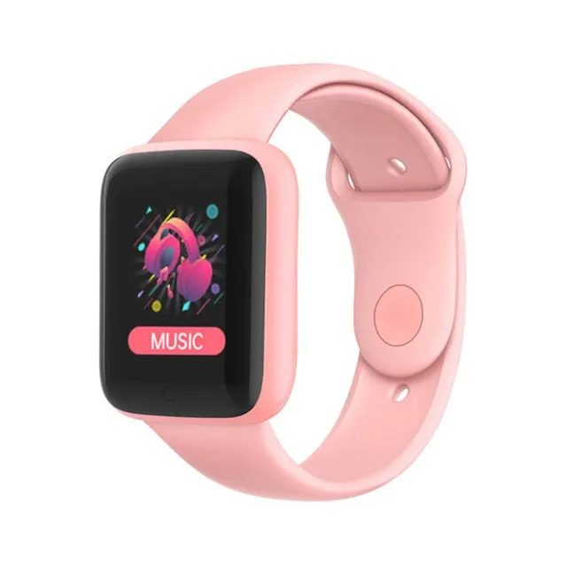 Mens' Silicone Digital Watch Men Sport Healthy Monitoring BPM  Women Watches Electronic LED Male Wrist Watch Hours Week Clock