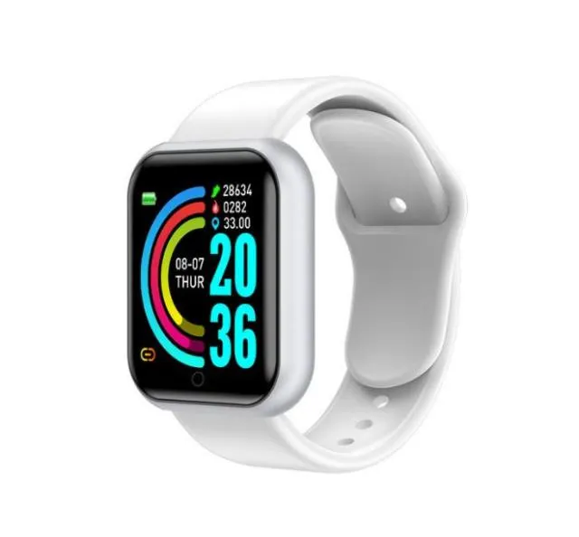 Mens' Silicone Digital Watch Men Sport Healthy Monitoring BPM  Women Watches Electronic LED Male Wrist Watch Hours Week Clock