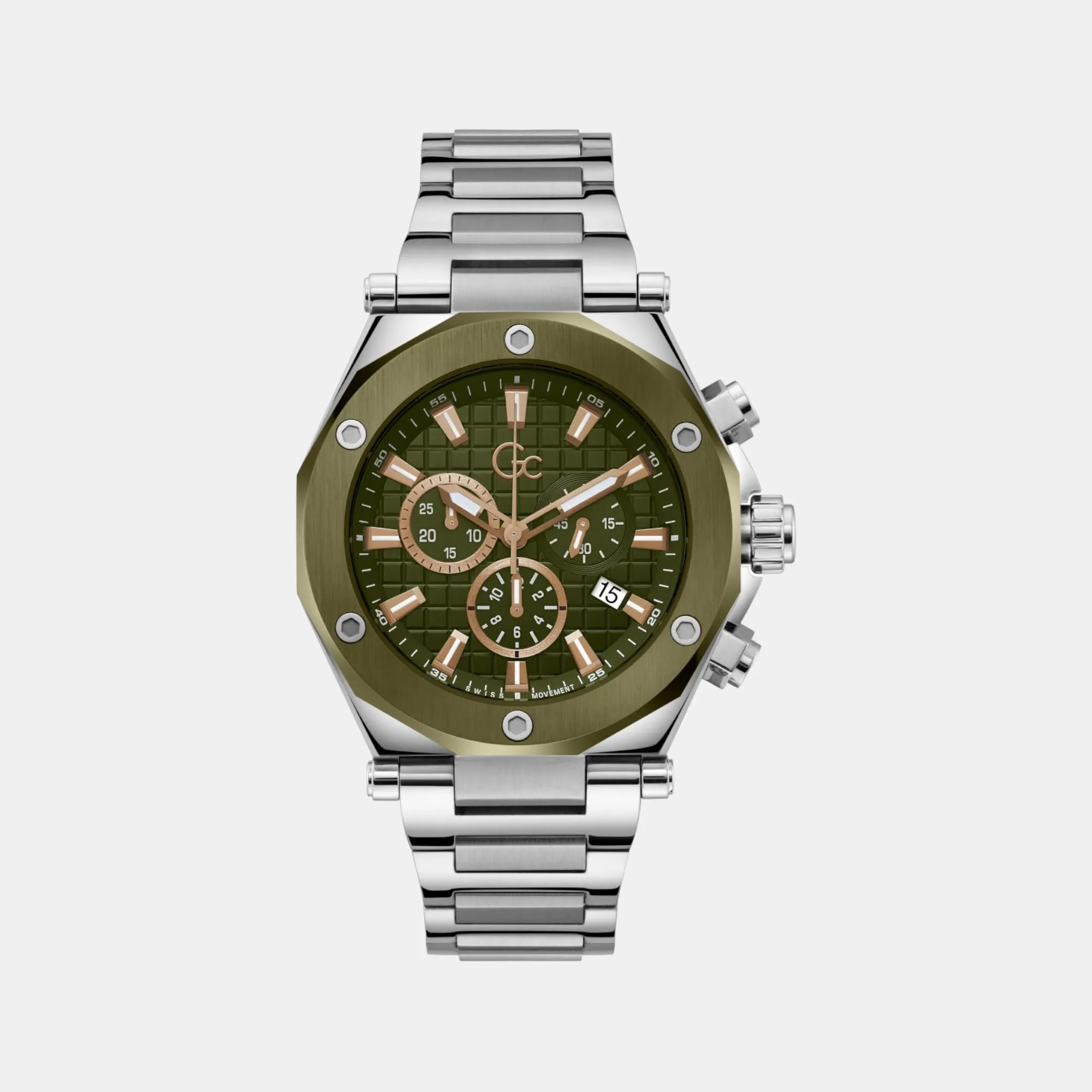 Men's Stainless Steel Chronograph Watch Z18004G9MF