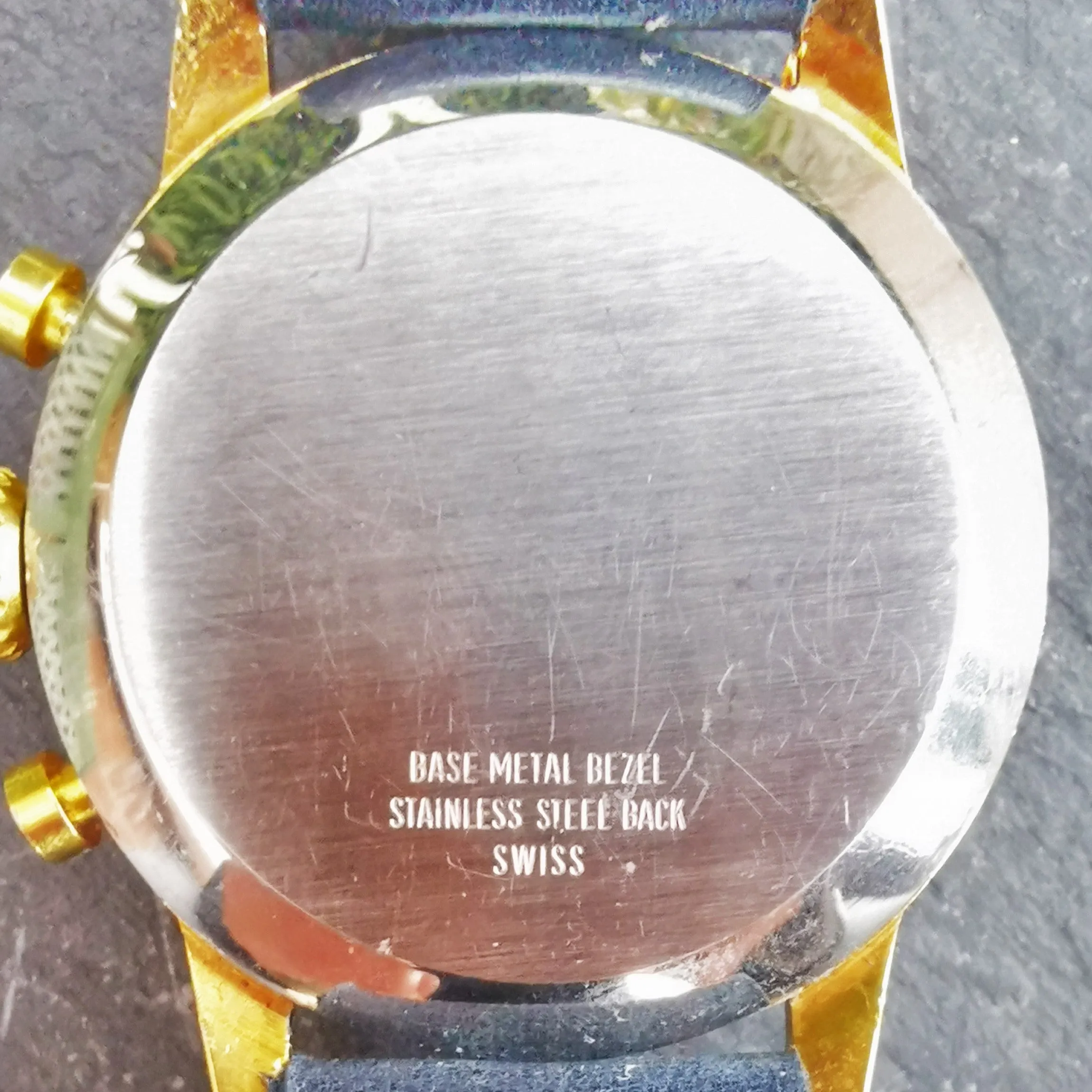 Men's Webster Sport Vintage Chronograph Watch // 1950s 1960s Mechanical Swiss Watch // Rare Watch// Hand Crafted Real Leather Strap