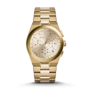 Michael Kors Unisex Gold-Tone Channing Watch
