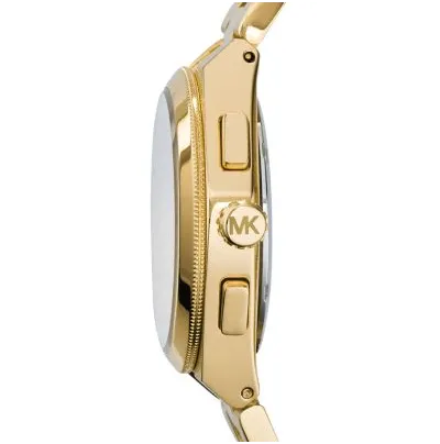 Michael Kors Unisex Gold-Tone Channing Watch