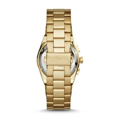 Michael Kors Unisex Gold-Tone Channing Watch