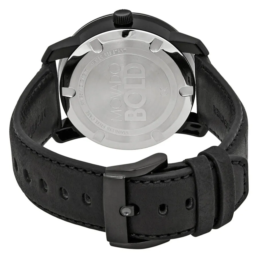 Movado Bold Black / Blue Dial Men's Watch 3600481