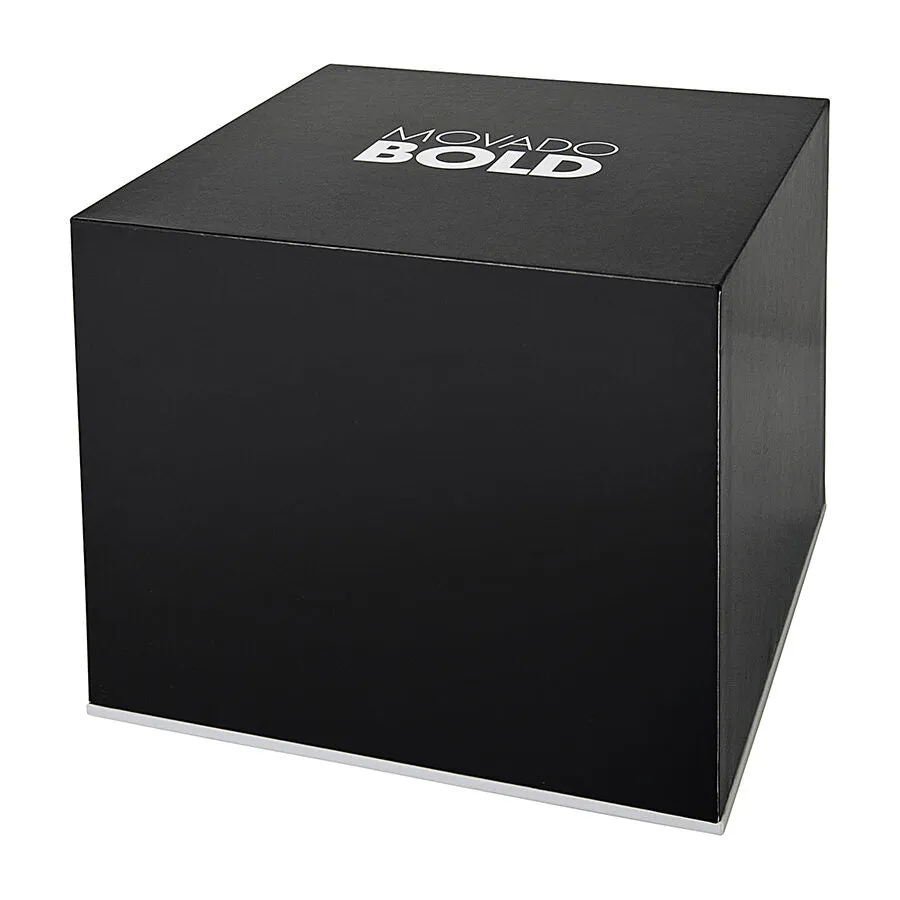Movado Bold Black Dial Black Ceramic and Steel Bracelet Unisex Watch 3600183