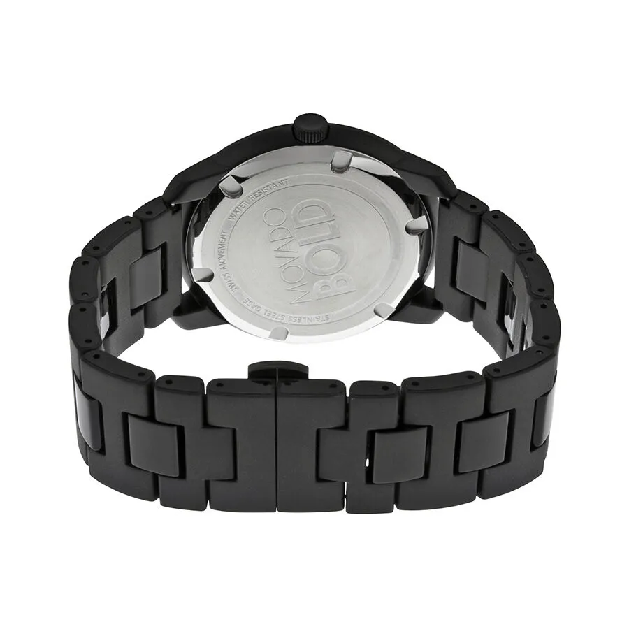 Movado Bold Black Dial Black Ion-plated Men's Watch 3600195