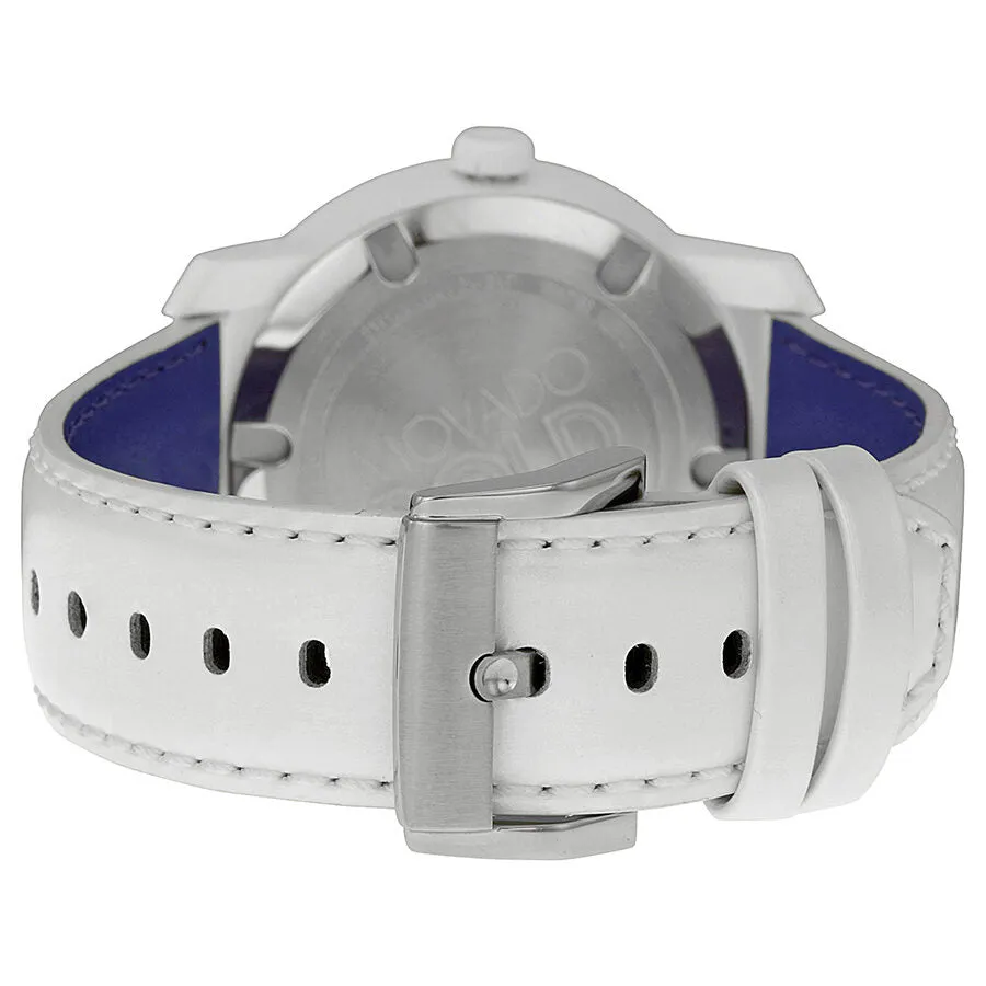 Movado Bold Lavender Dial Patent Leather Strap Ladies Watch 3600219