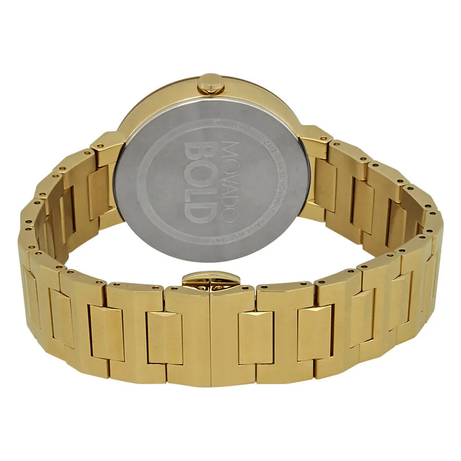 Movado Bold Light Gold Dial Light Gold-toned Ladies Watch 3600498
