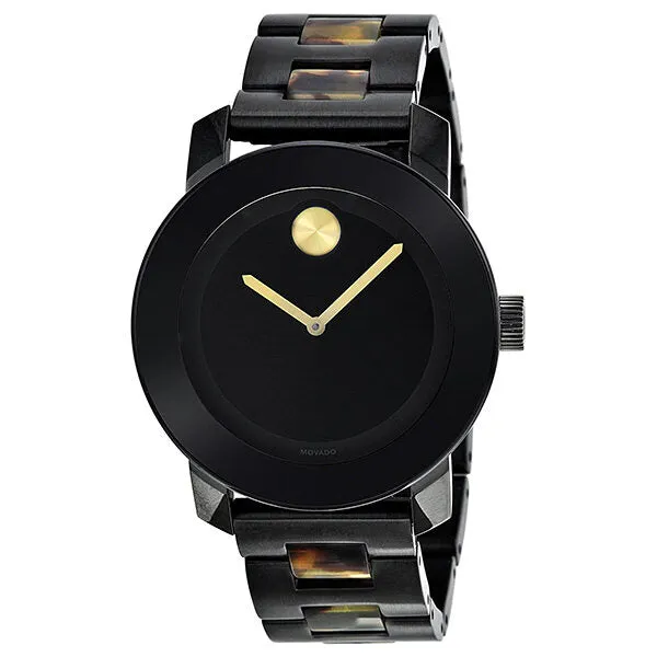 Movado Bold Mid-size Black Dial Ladies Watch 3600110