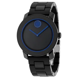 Movado Bold Navy Blue Dial Polyurethane Unisex Quartz Watch 3600314