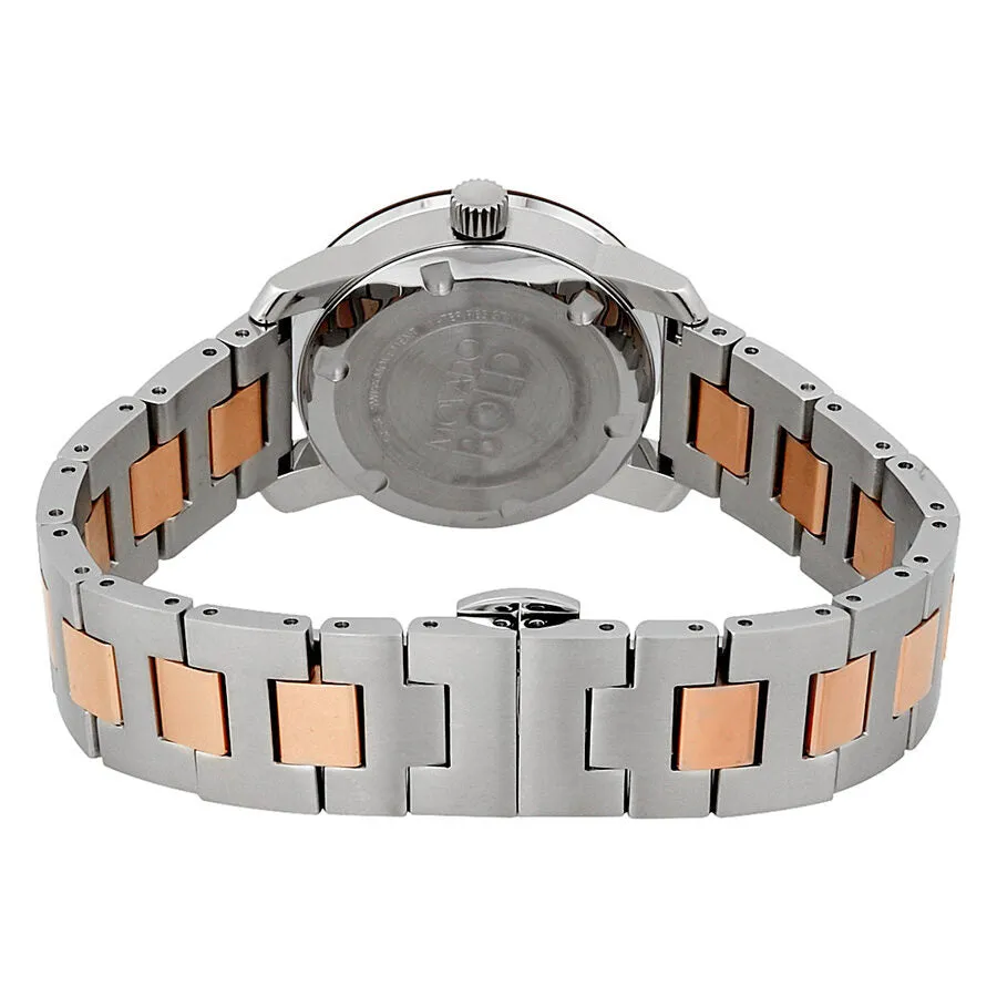 Movado Bold Silver Dial Two-tone Ladies Watch 3600464