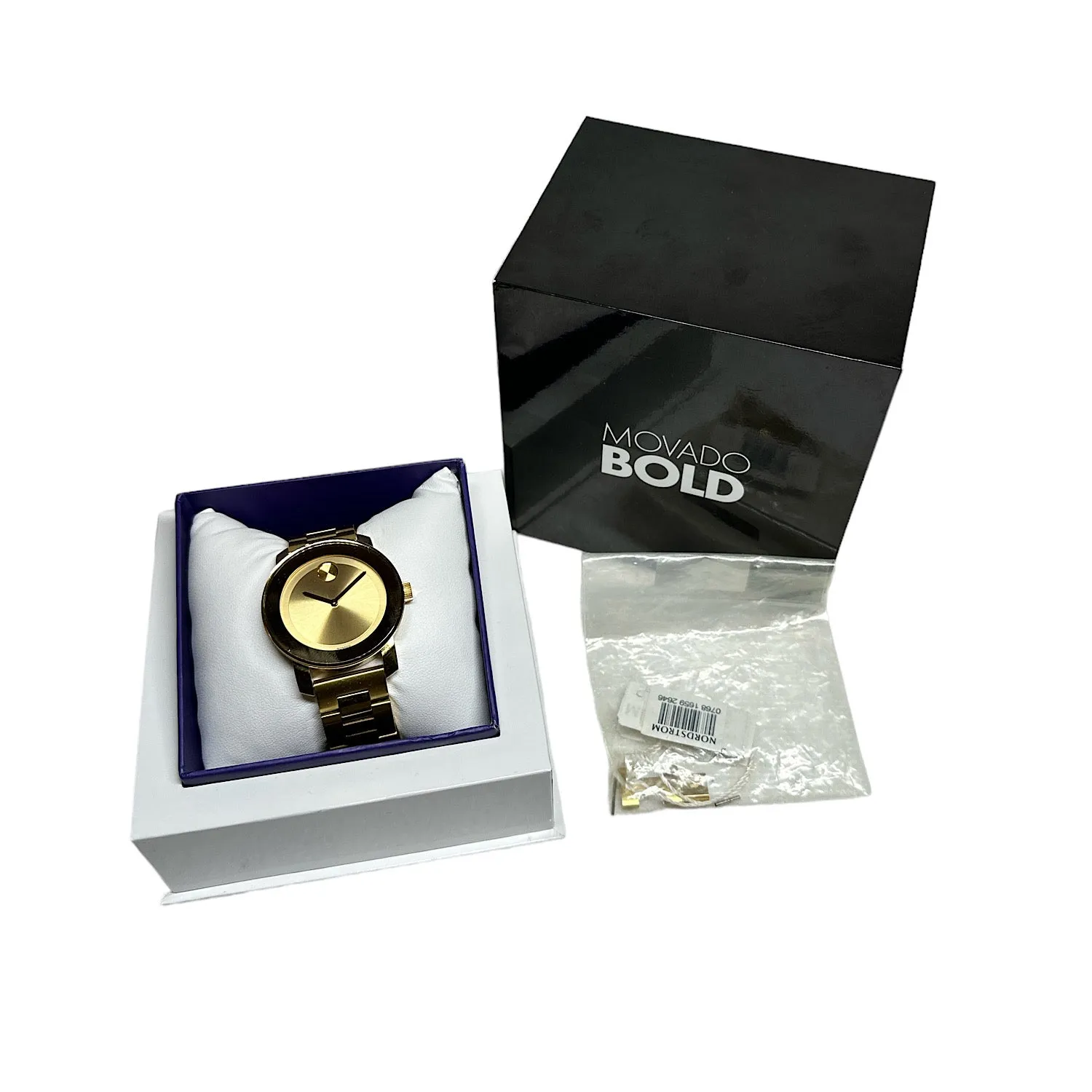 Movado Bold Stainless Steel Watch - MB.01.3.34.6038