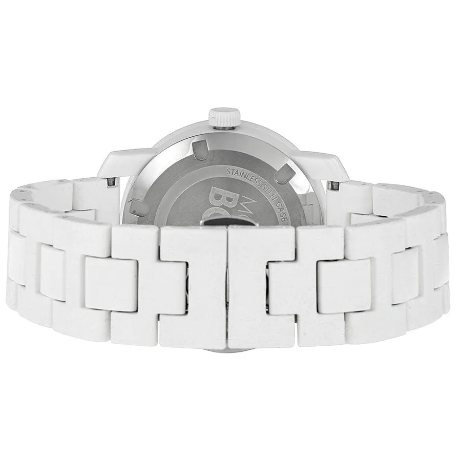 Movado Bold White Dial White Steel and Resin Bracelet Unisex Watch 3600159