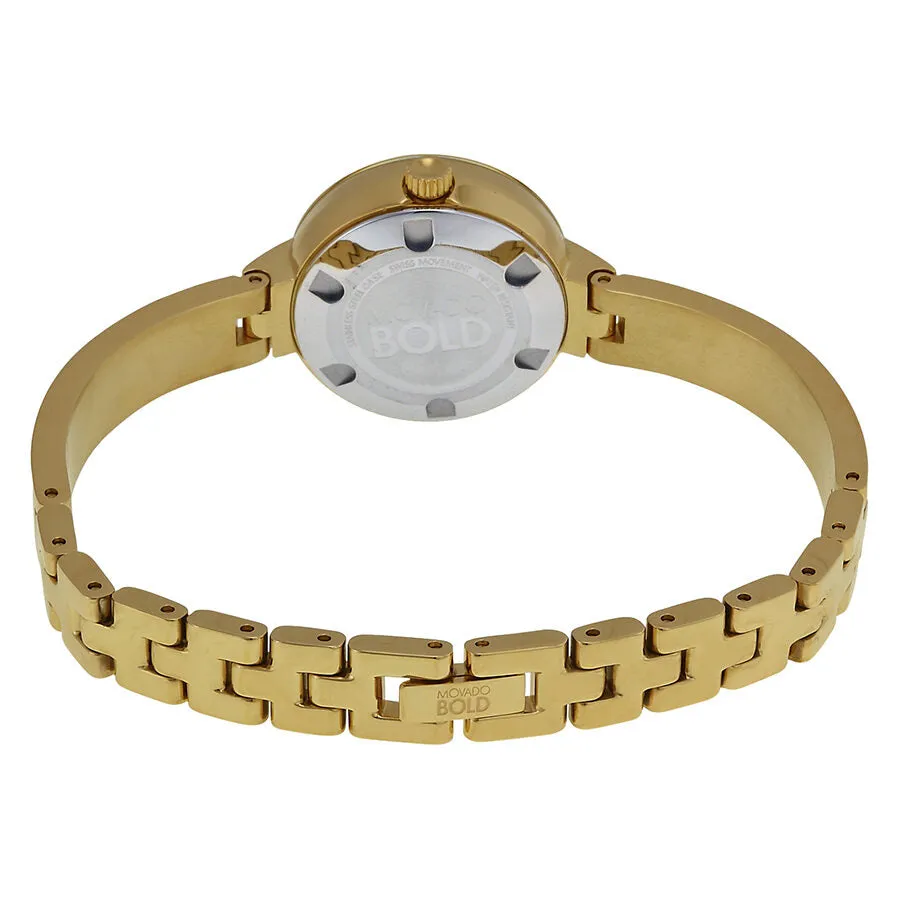 Movado Bold Yellow Gold Dial Ladies Watch 3600285