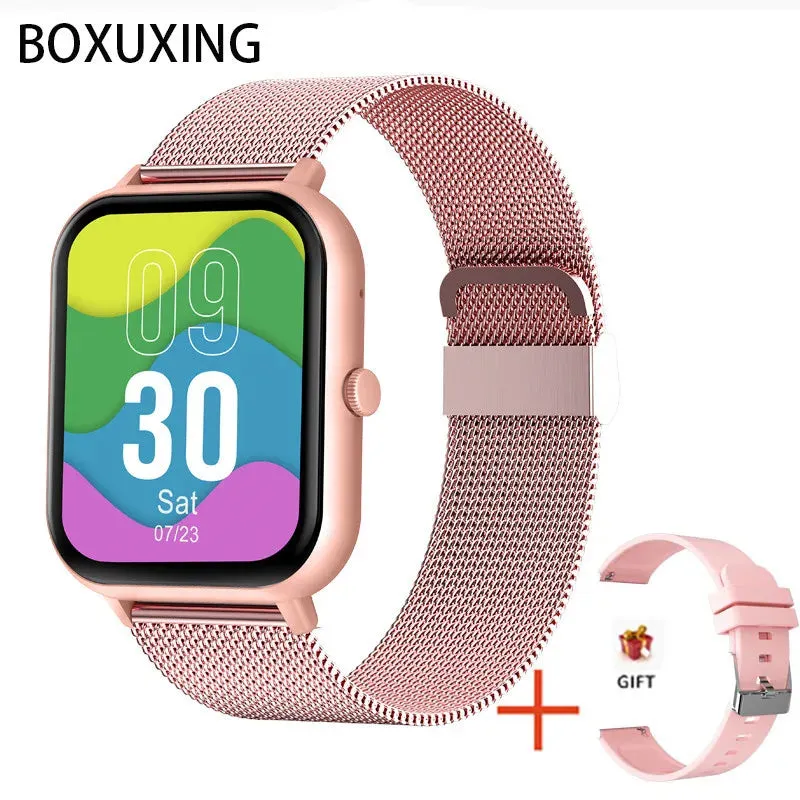 New Smart Watch for Men/Women - Heart Rate, Blood Pressure, Fitness Tracker, Bluetooth Call, Smart Watch
