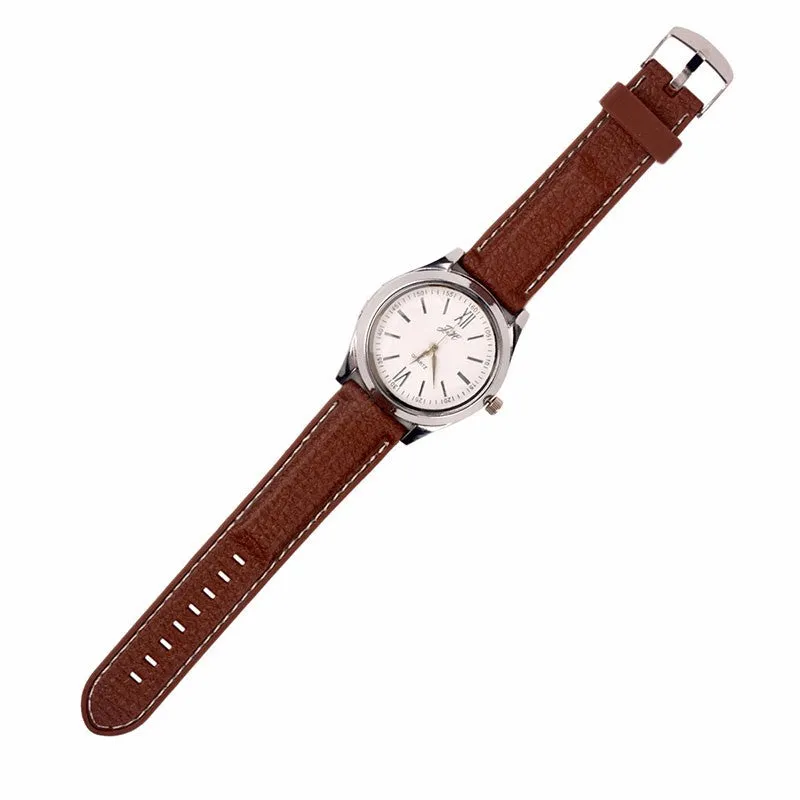 New Windproof Flameless USB Lighter Watch Electric Quartz Watches Men Women Luxury Wristwatches   Rechargeable Cigarette Lighter