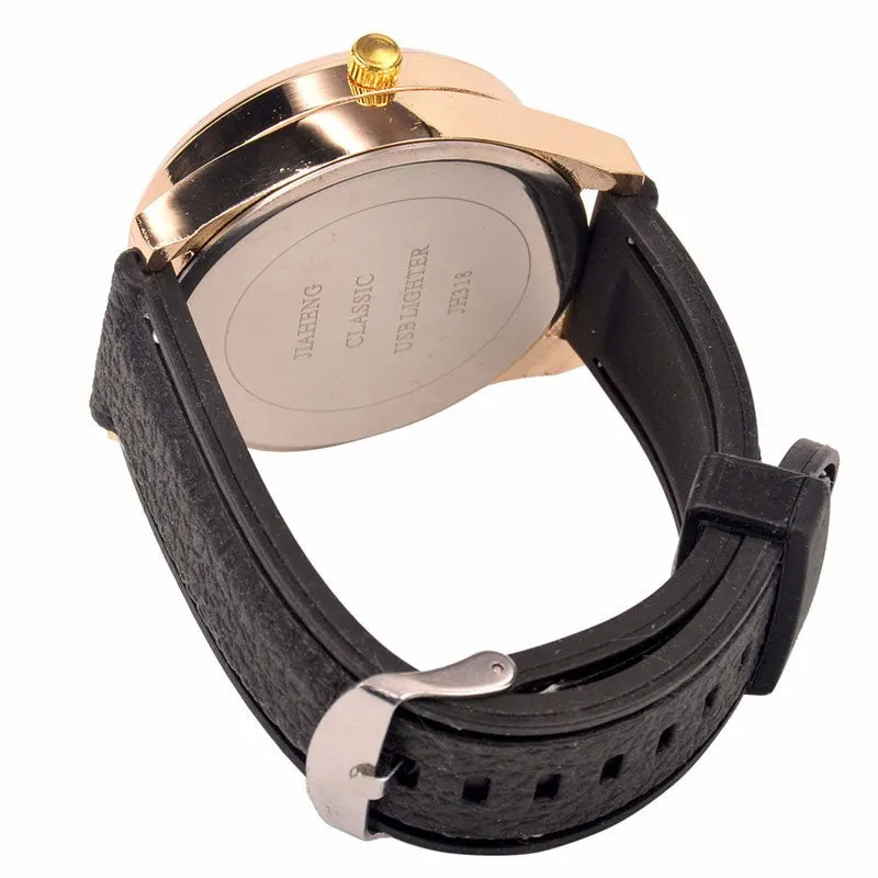 New Windproof Flameless USB Lighter Watch Electric Quartz Watches Men Women Luxury Wristwatches   Rechargeable Cigarette Lighter
