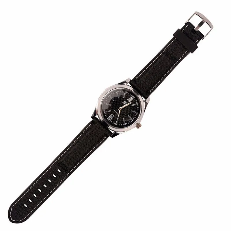 New Windproof Flameless USB Lighter Watch Electric Quartz Watches Men Women Luxury Wristwatches   Rechargeable Cigarette Lighter