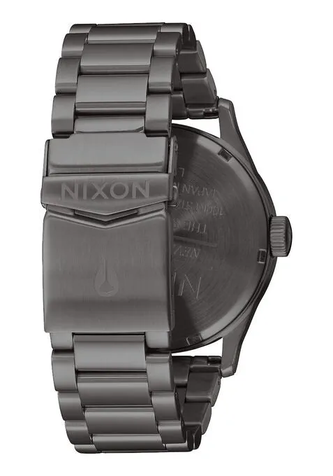 Nixon Sentry Stainless Steel - Gunmetal Black Sunray