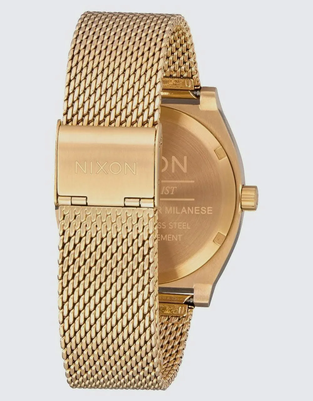 Nixon Time Teller Milanese Watch - All Gold