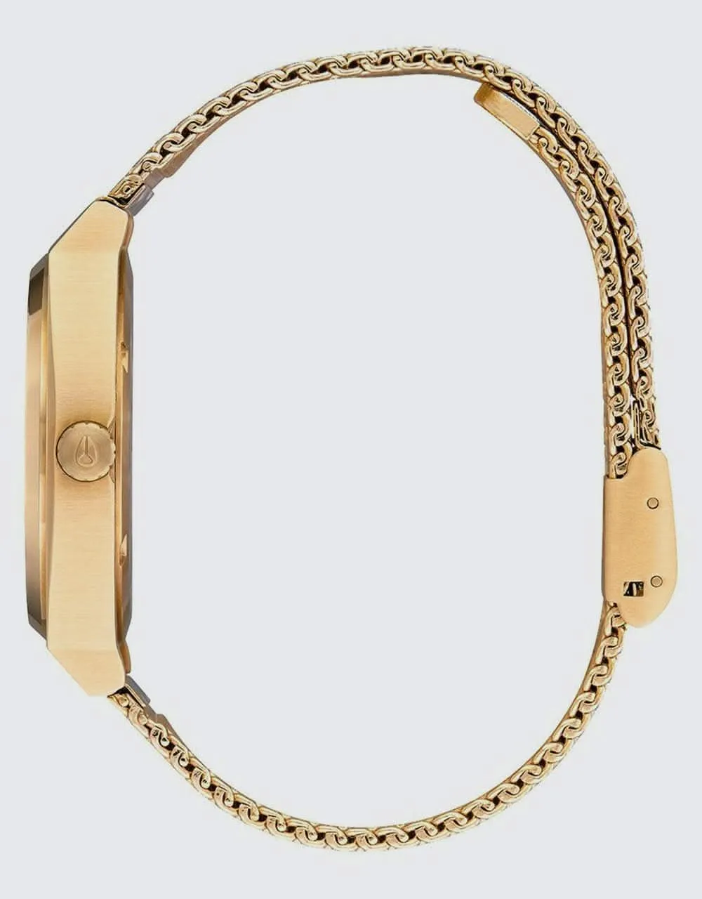 Nixon Time Teller Milanese Watch - All Gold