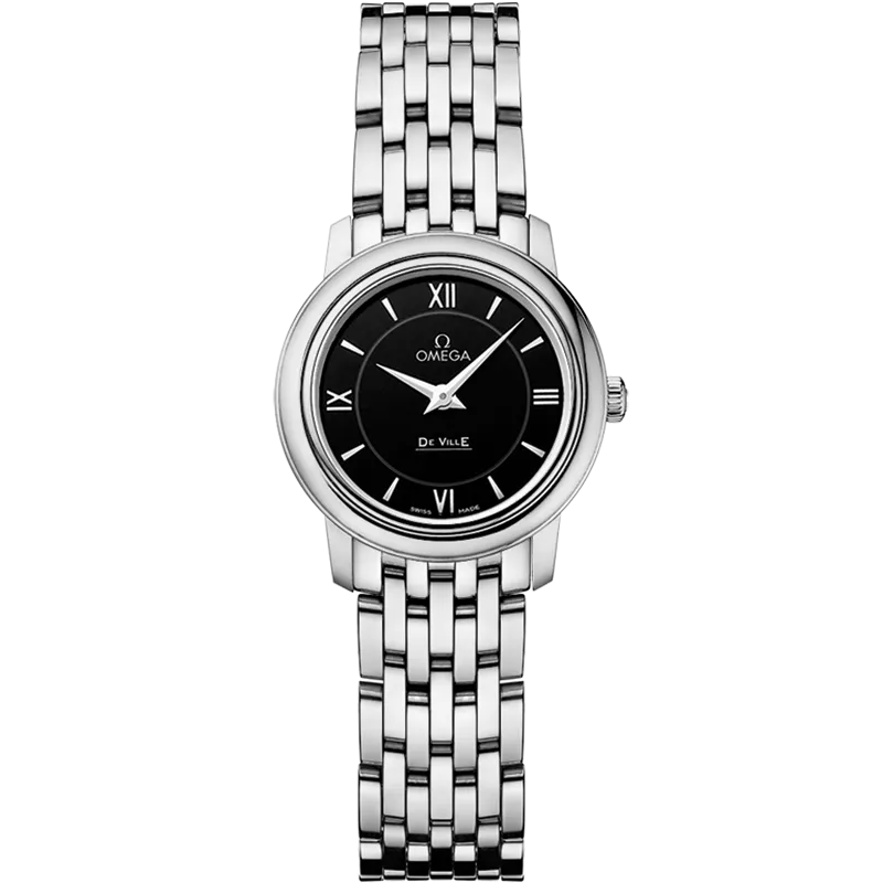 Omega De Ville Prestige 24.4 mm, steel on steel