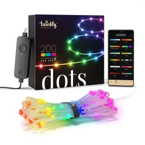 [OPEN BOX] TWINKLY DOTS Starter Kit 10M - 200 LEDs RGB App-Controlled LED Light String Gen II - Transparent