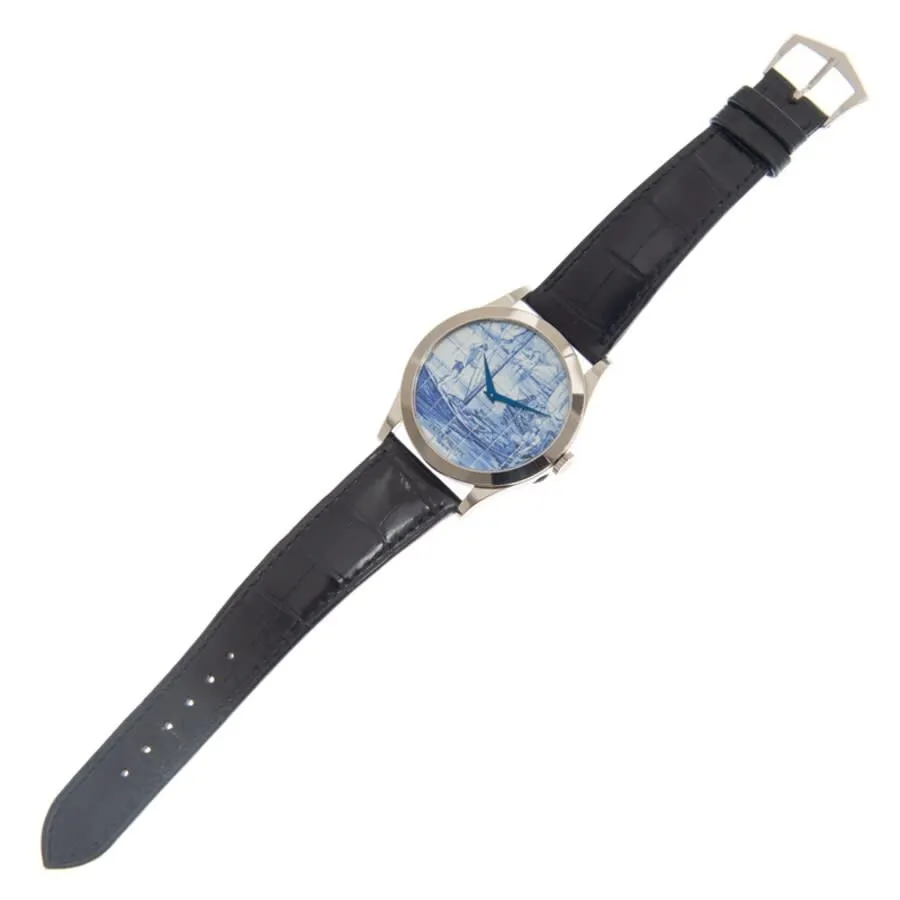 Patek Philippe Rare Handcrafts Automatic Blue Dial Watch 5089G-062