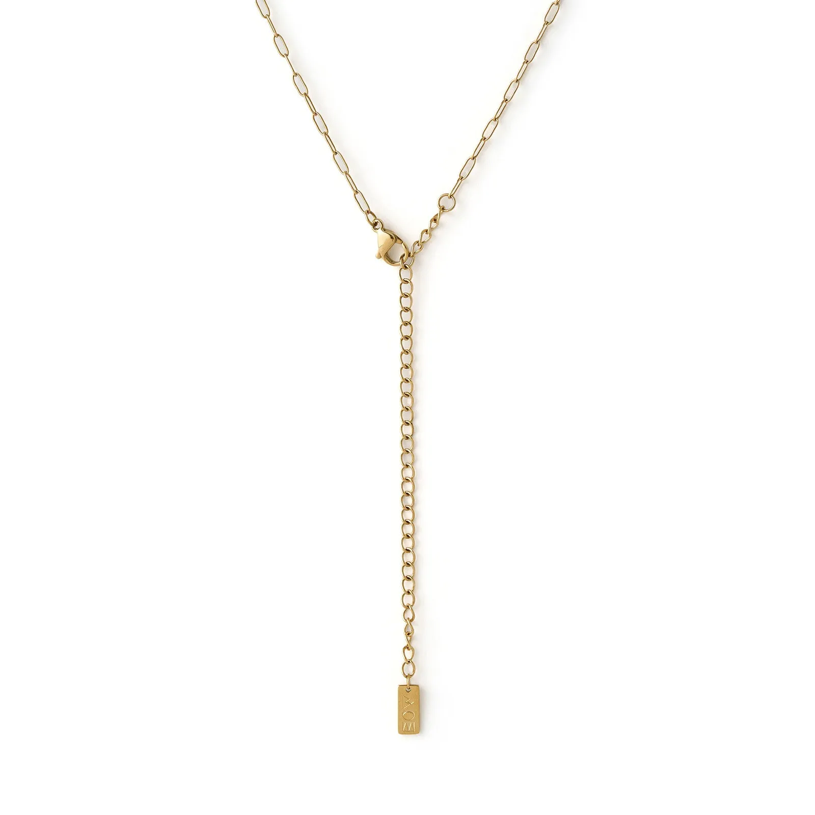 Queen Of Hearts Gold Necklace