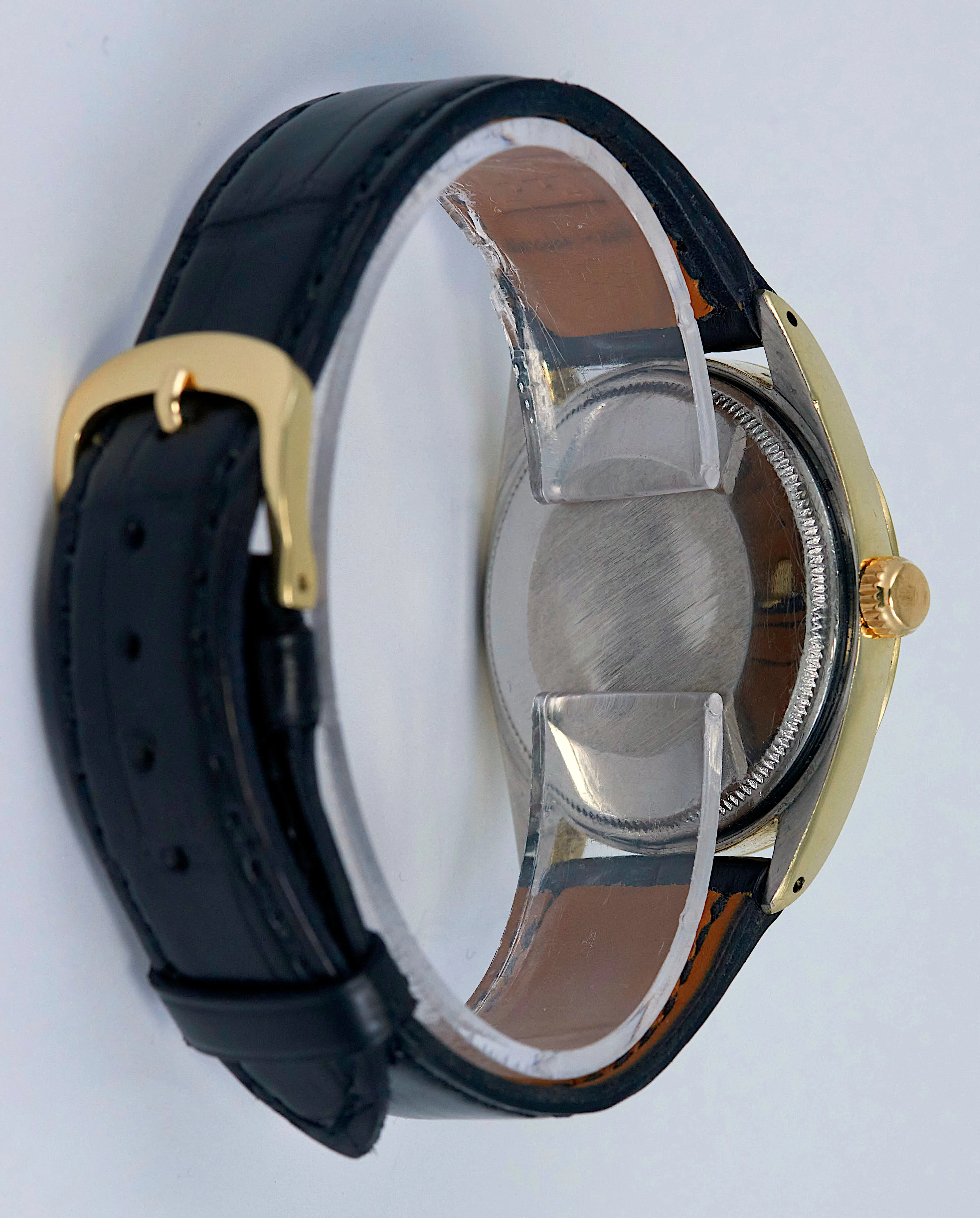 Rolex Air-King, Gold Plated Case. Ref: 5500 (Silver Dial)