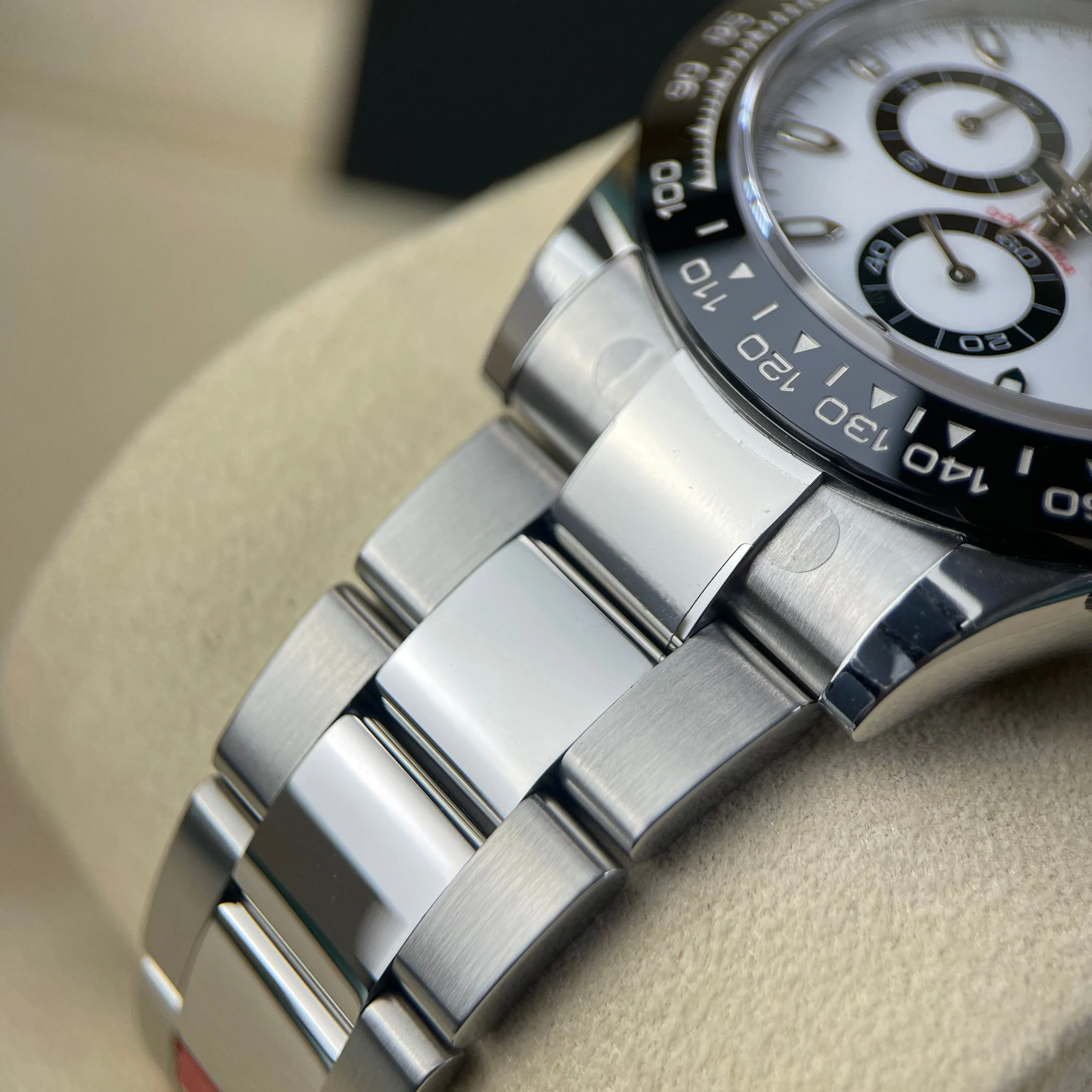 Rolex Cosmograph Daytona Ceramic White 'Panda' Dial 116500LN Sept 2021 Full Stickers Watch