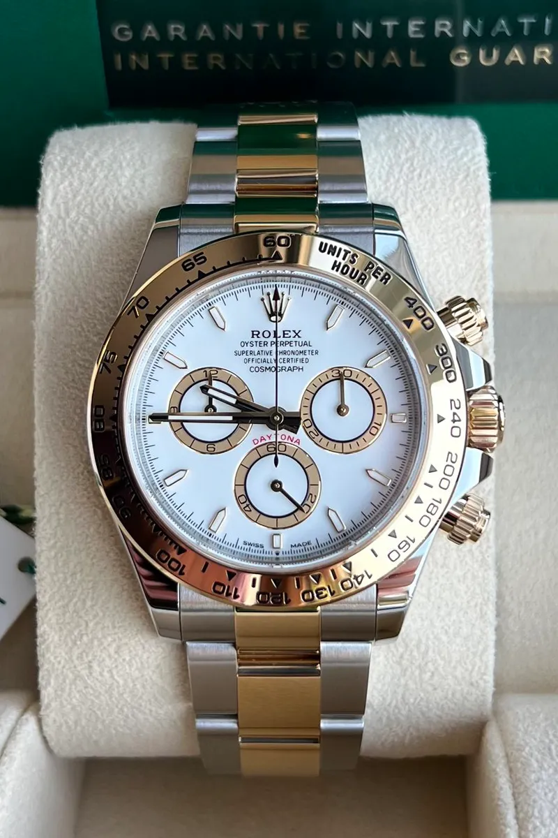 Rolex Cosmograph Daytona Oyster, 40 mm, Oystersteel and yellow gold Ref: m126503-0001