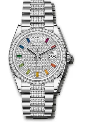 Rolex Day-Date 36mm Watch 128349rbr dprsdp