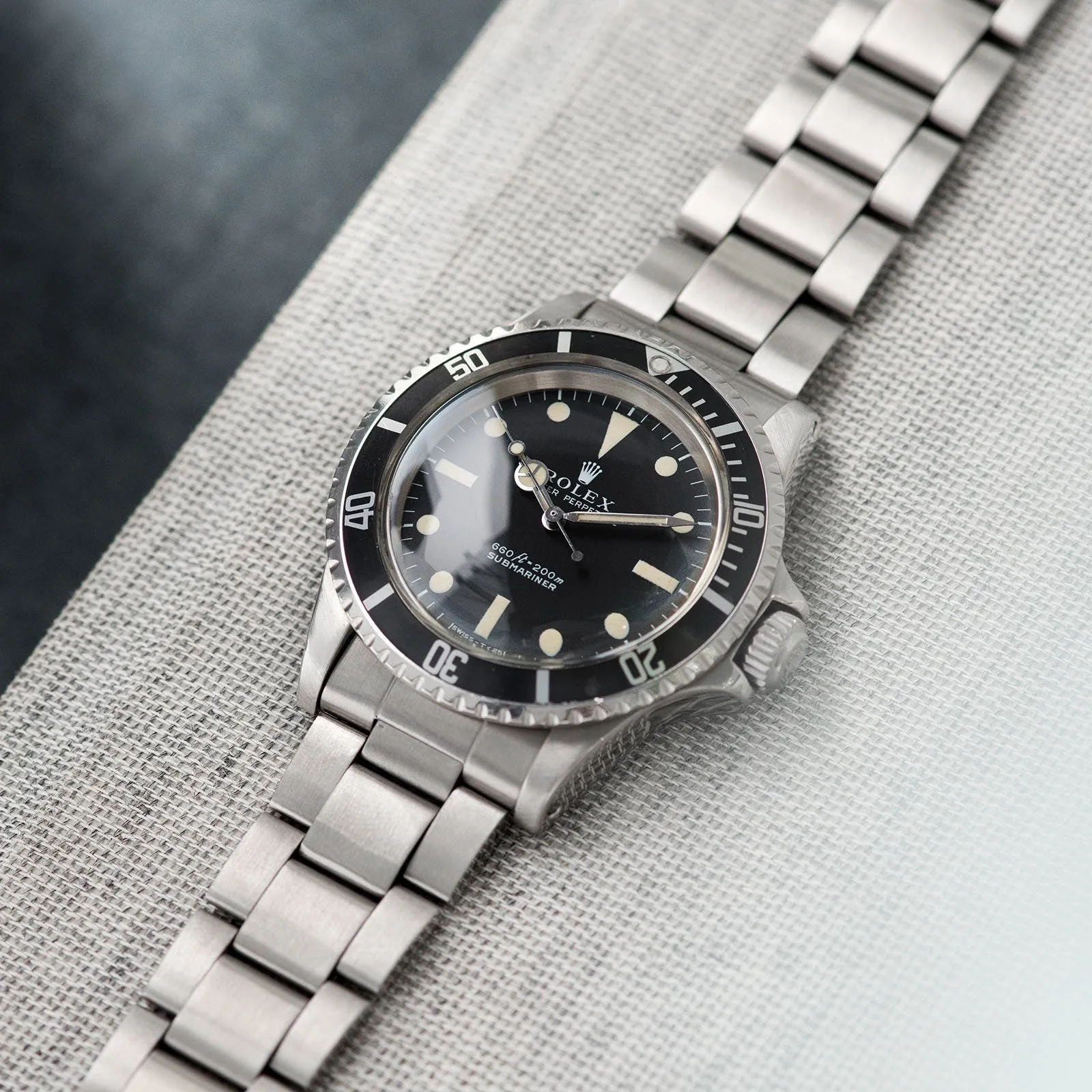 Rolex Submariner Non-Serif Dial 5513 with papers
