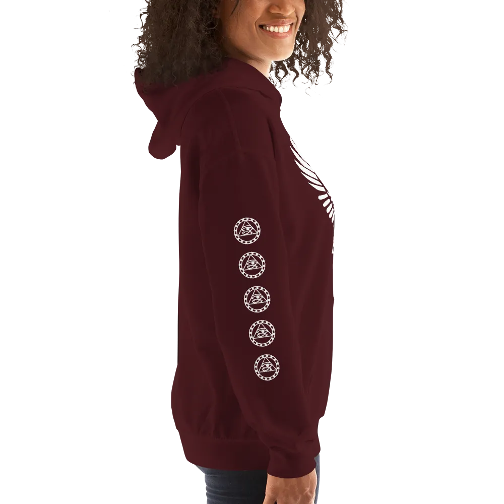 ROYAL. | Urban Resort | RA PARTY ROYAL GRAND RISE Unisex Heavy Blend Hoodie WHITE (5 VARIETIES)