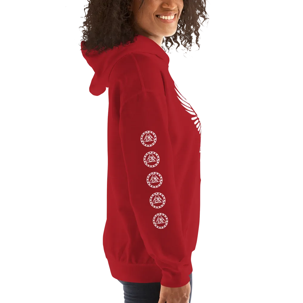 ROYAL. | Urban Resort | RA PARTY ROYAL GRAND RISE Unisex Heavy Blend Hoodie WHITE (5 VARIETIES)