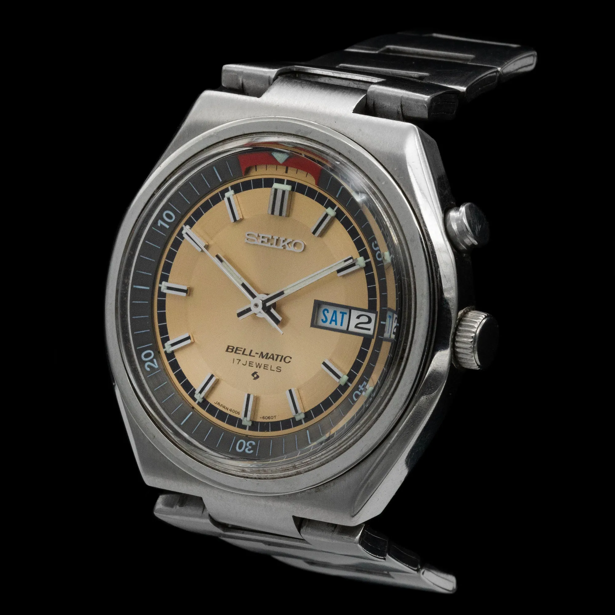 Seiko - 1973 Bell-Matic Alarm 'Gold Dial'