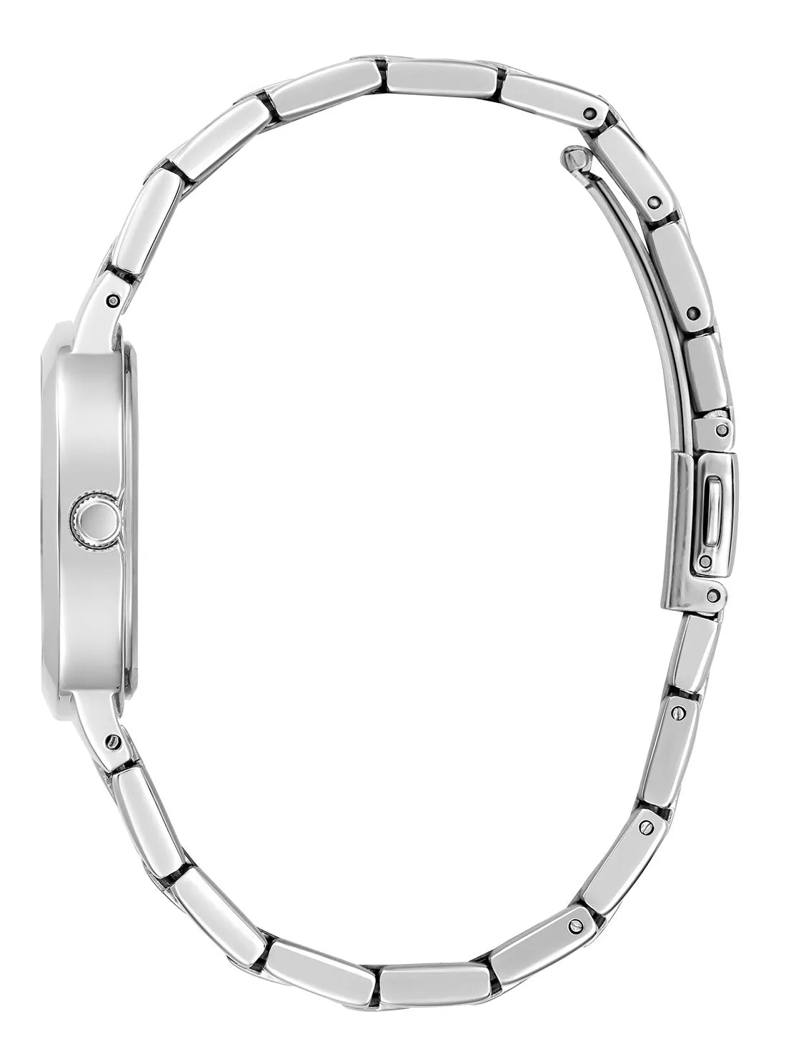 Silver Black Glitz Clash Watch