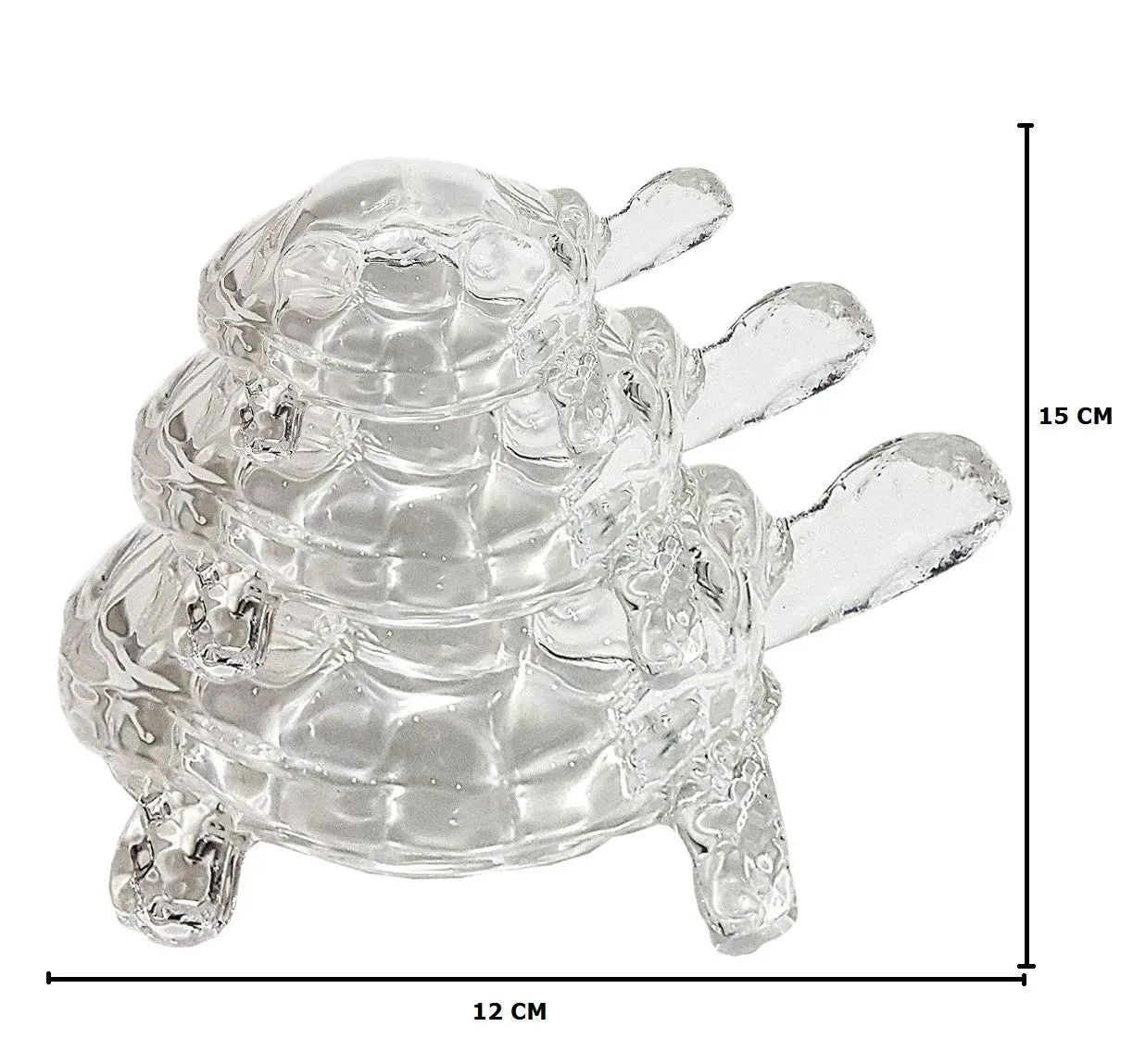 SK CRAFT Vastu Crystal Tortoise with Plate Figurine Feng Shui Home Décor Gemstone, Good Luck for Home,Office, Shop,Spiritual(Pack of 1 Crystal)