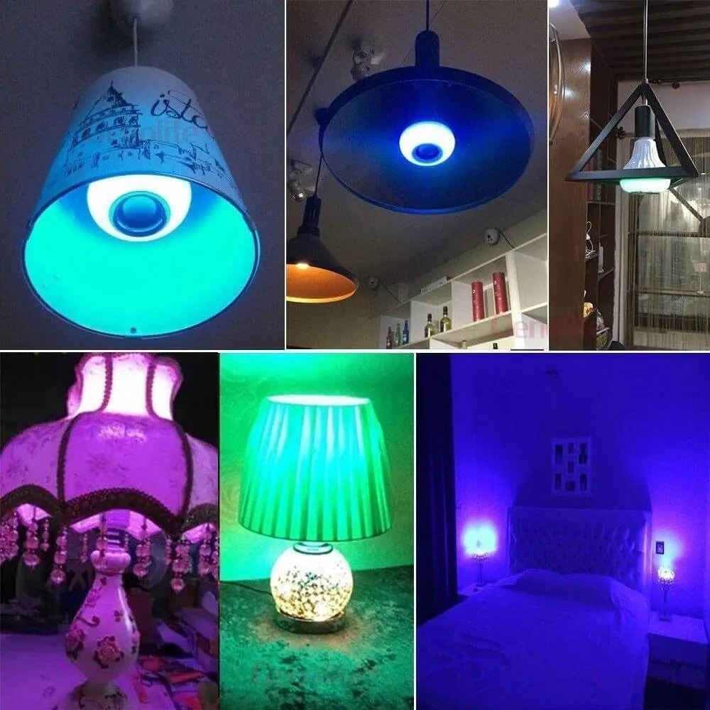 Smart flerfrgad Bluetooth-hgtalarlampa