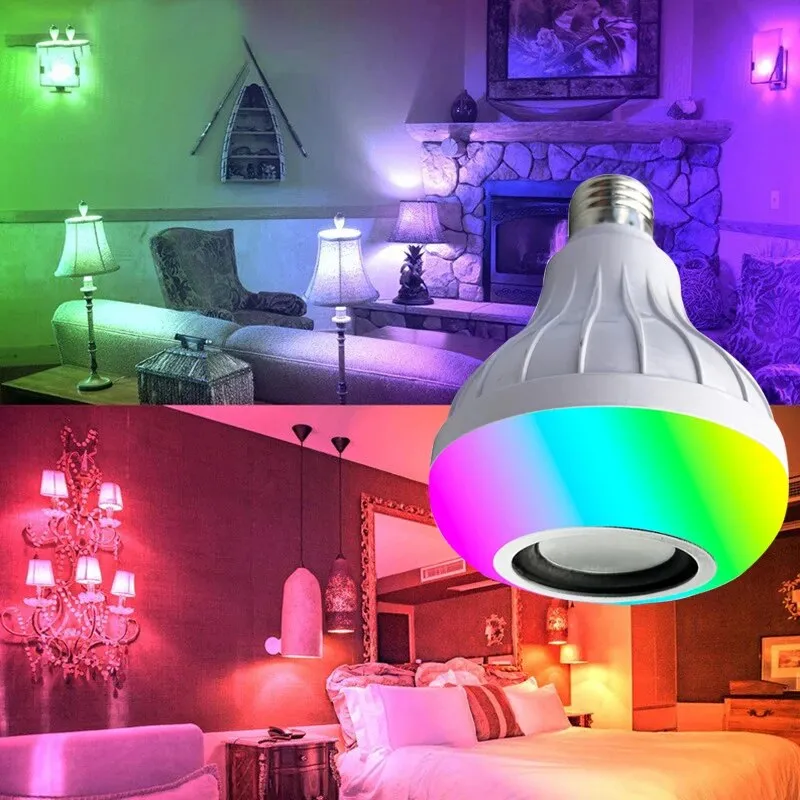 Smart flerfrgad Bluetooth-hgtalarlampa