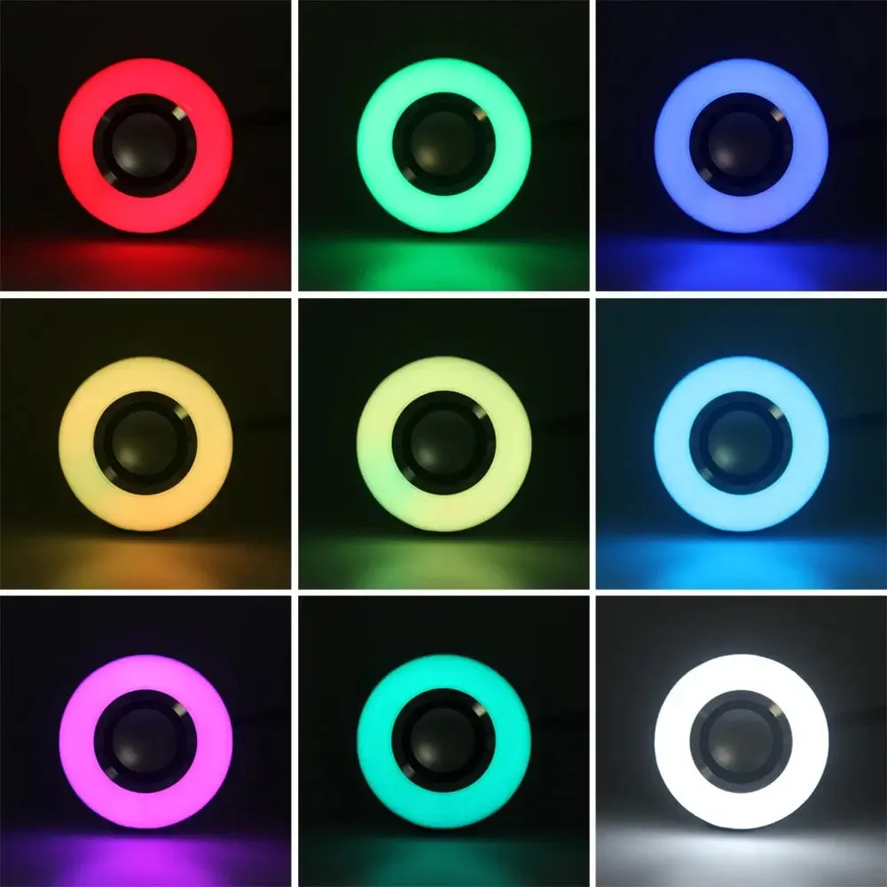 Smart flerfrgad Bluetooth-hgtalarlampa
