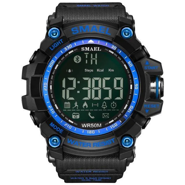 SML Warrior Smart Shock Resistant Digital Military Sport Smart Watch