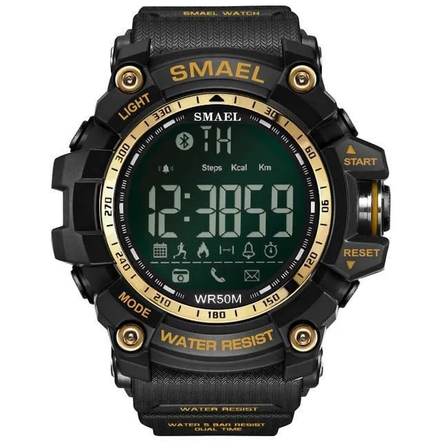 SML Warrior Smart Shock Resistant Digital Military Sport Smart Watch