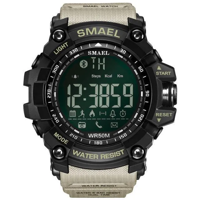 SML Warrior Smart Shock Resistant Digital Military Sport Smart Watch
