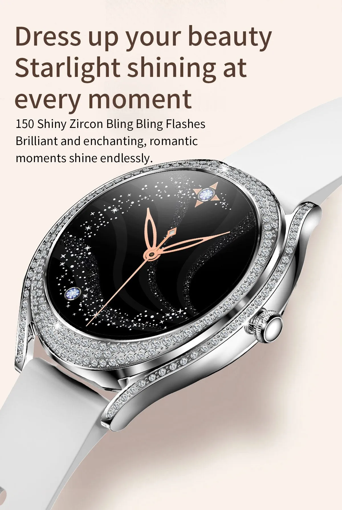 SV66  Dagnet Smartwatch 1.32-Inch Full Touch Screen
