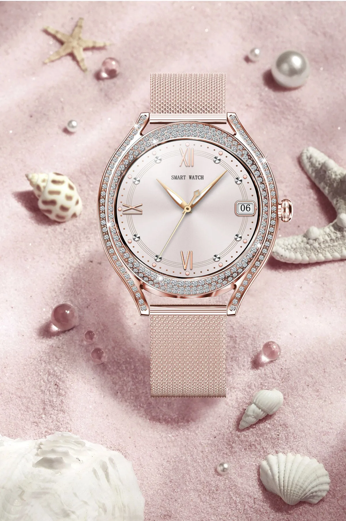 SV66  Dagnet Smartwatch 1.32-Inch Full Touch Screen