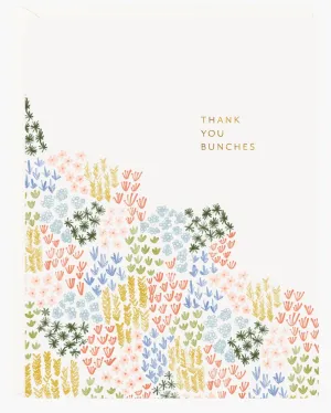 THANK YOU BUNCHES GREETING CARD