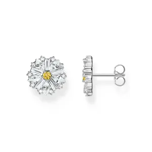 THOMAS SABO Lovely Daisy Large Ear Studs Silver